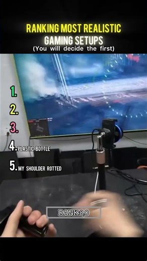 Ranking the most realistic gaming setups