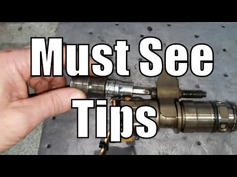 6.0 Powerstroke fuel injector replacement "Tips and Tricks"
