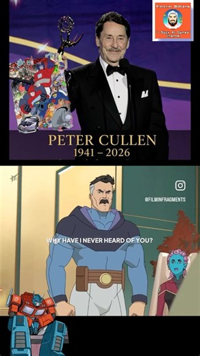 Peter Cullen, A Legendary voice actor. Voice of Optimus Prime, KITT, Predator and more Passed at 85