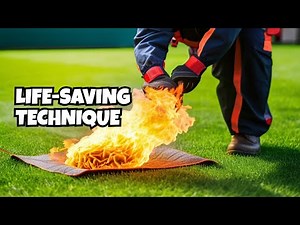 Stop drop and roll technique