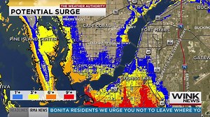 STORM SURGE CONCERNS? Jim Farrell WINK Weather addressed concerns of storm surge in Cape Coral over the phone with Cape Coral Mayor Marni Sawicki. Read more: http://bit.ly/2wQc53h | WINK News
