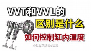 VVL与VVT的区别是什么？如何控制发动机缸内温度？