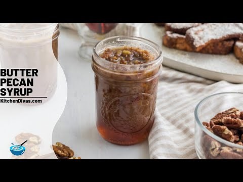 Butter Pecan Syrup - Better Than IHOP