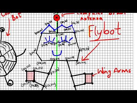 03 Drawing a Robot in P5js