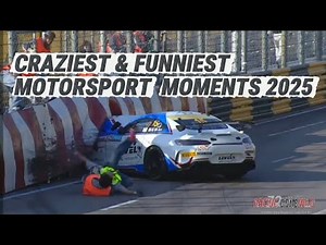 Craziest and Funniest Motorsport Moments Of 2025
