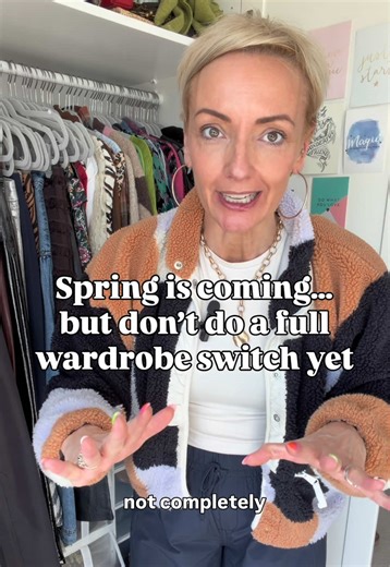 Spring Wardrobe Transition: Don't Rush the Switch!