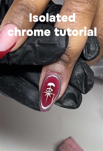 Isolated Chrome Nail Art Tutorial: Step-by-Step Guide