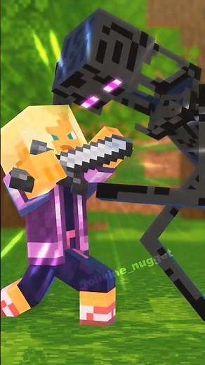 The Enderman and the Shelter Tree🌱 | Ep2💗Minecraft Animation