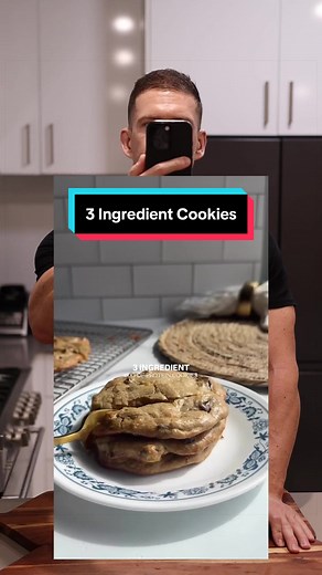 3 Ingredient Protein Cookies: Easy Banana Peanut Butter Recipe