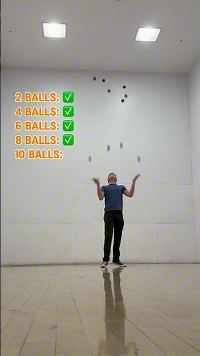 How I juggle 10 balls