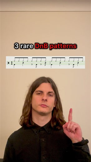 3 rare Drum & Bass patterns #dnb #drumandbass
