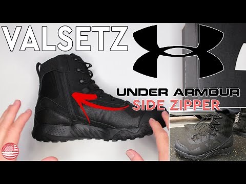 Under Armour Valsetz Review with Side Zipper