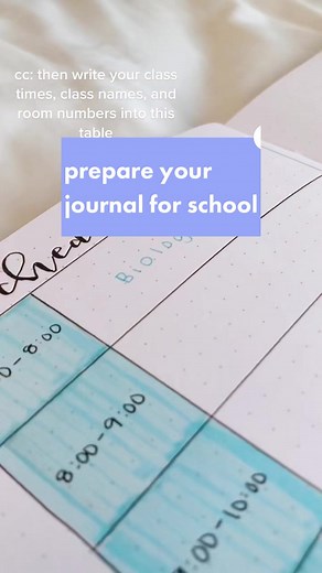 Prepare Your Bullet Journal for the School Year