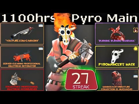 Mixon in Action!🔸1100+ Hours Pyro Main Experience (TF2 Gameplay)