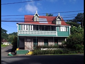 Old Houses In Grenada (Caribbean)