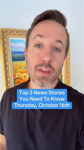 3K views · 10K reactions | Here’s the news for Thursday, October 16th. #news #breakingnews #culture #education #fyp | David Crabb | Facebook