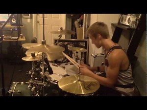 "15 year old Austin North" One Direction -What Makes You Beautiful- Drum Cover