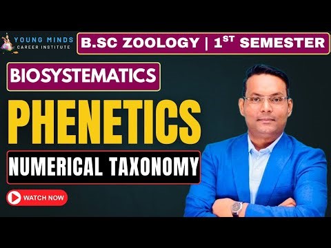Phenetics | Numerical Taxonomy | B.Sc Zooloy | Semester-1