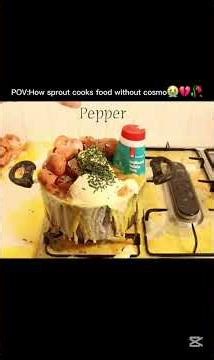 how sprout bakes without cosmo credits to:howtobasic