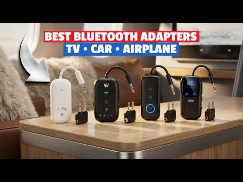 Best Bluetooth Transmitter Receiver 2026 | Top Bluetooth Adapters for TV, Car & Travel