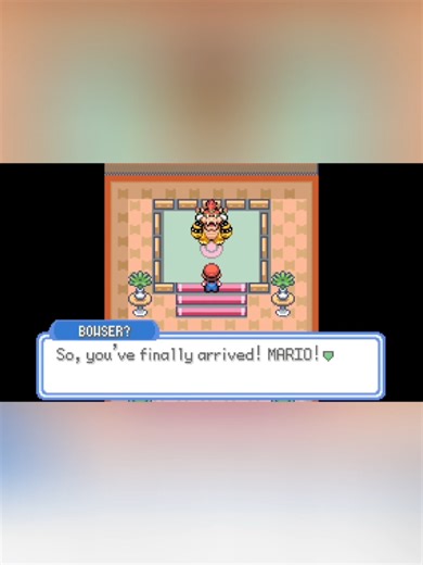 Playing Pokémon with a Super Mario Twist