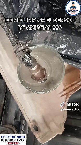 cómo limpiar el sensor de oxigeno ? #mecanicaautomotriz #electricidadautomotriz #electronicaautomotriz