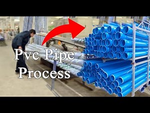 Manufacture PVC pipe | sewerage pipe making process .