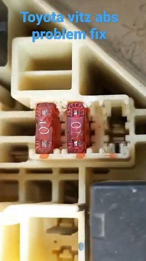 Toyota vitz c1261 abs problem