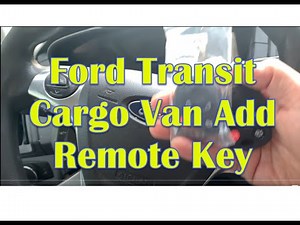 2011-2016 Ford Transit Cargo Van Key Cut and Remote Programming with Autek