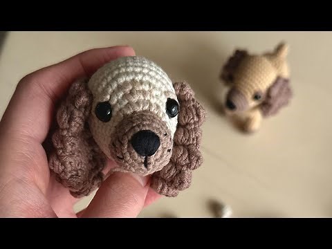 tutorial: crochet SPANIEL, part 3 (ears)