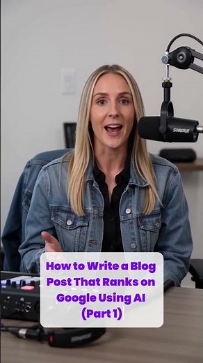 How to Write a Blog Post That Ranks on Google Using AI