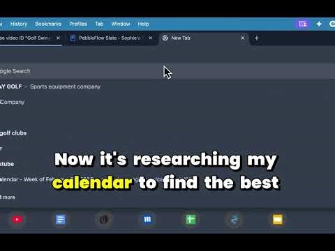 Demo: Using PebbleFlow to Plan Activities