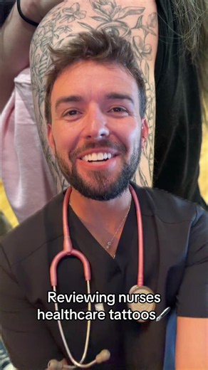 Do you have any healthcare tattoos?🧑‍🎨 #nurse #tattoo | nurses