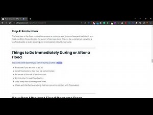 The Ultimate Guide to Flood Restoration | Step-by-Step Process