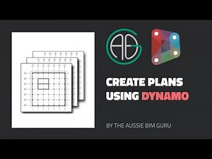 Create Floor Plans using Dynamo! (Views to Sheets 1/3)