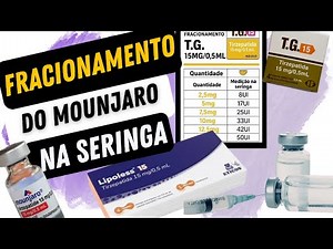 Learn how fractionation in a syringe works! | Includes tables | #mounjaro #fractionation