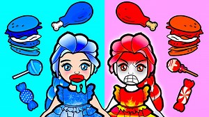 553K views · 10K reactions | Paper Dolls Dress Up - Sadako & Rapunzel Candy MUKBANG Dress - Barbie Story & Crafts Join Beauty Paper Dolls to watch more! | Beauty Paper Dolls | Facebook