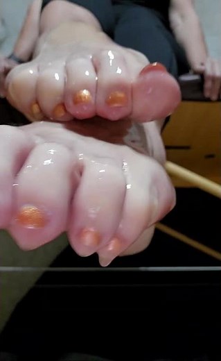 Asmr feet oily #feet #soles #pedicure