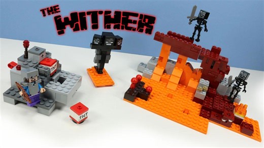 Lego Minecraft The Wither Set 21126 Build And Review