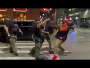Interim Detroit police chief James White addresses viral video showing controversial Greektown a...