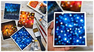 Learn to Create Bokeh Effects Using Watercolor | Zaneena Nabeel | Skillshare