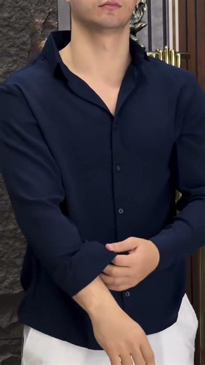 Classic Navy Shirt Styling - Perfect Casual Look #mensfashion #outfitoftheday #fitcheck