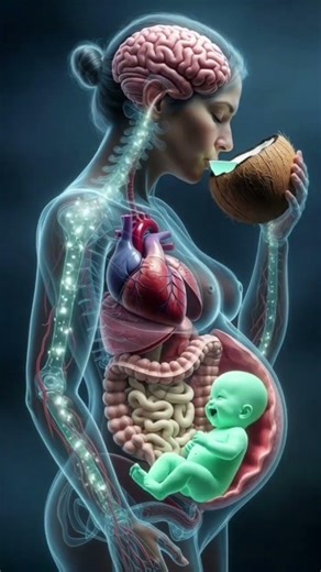 What Happens to Your Baby When You Drink Coconut Water During Pregnancy?#shorts