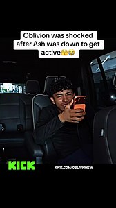 Oblivion was shocked after Ash was down to get active🫣😭#oblivion #ash4hunnid #fyp