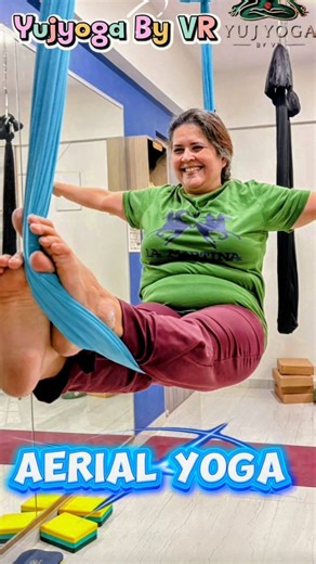 Yujyoga VR on Instagram: "✨ Where weight doesn’t define you. Age doesn’t limit you. Aerial Yoga at Yujyoga by VR is all about lifting spirits, not numbers 💜 If your heart says yes, the hammock says welcome. 📍1004, 10th Floor, East Point Building Near Ganapati Mandir, Pant Nagar 📞 7982677110 . . #yujyogabyvr #aerialyoga #yoga #ghatkoparyoga #yogalove #aerialyogaflow #yogaforeveryage"