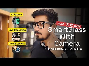 Smart Glasses with Camera: RayBan Meta COPY? AI, Camera, Live Translation | Hands-on Review