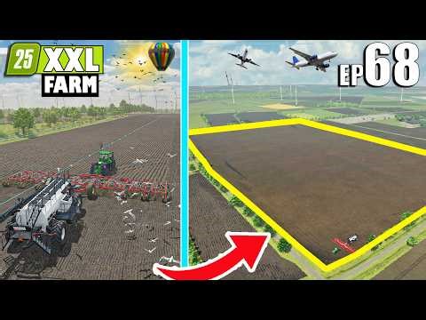 I Planted THE BIGGEST FIELD on THE MAP and THIS IS THE RESULT | The XXL FARM | Farming Simulator 25