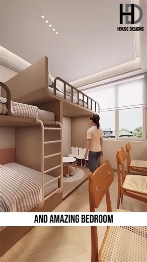 1.3M views · 13K reactions | Small bedroom design for 3 kids. | House Designs | Facebook
