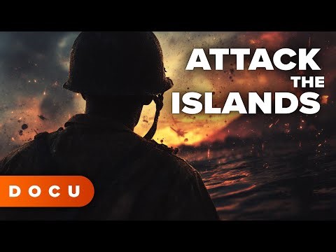 Attack the Islands (WW2, Documentary, Rare Footage WW2, History Videos, History Footage WW2)