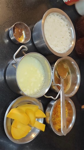 Today's samayal #shortsfeed #cooking #lunchideas #rasam #mango #food #trending #youtube